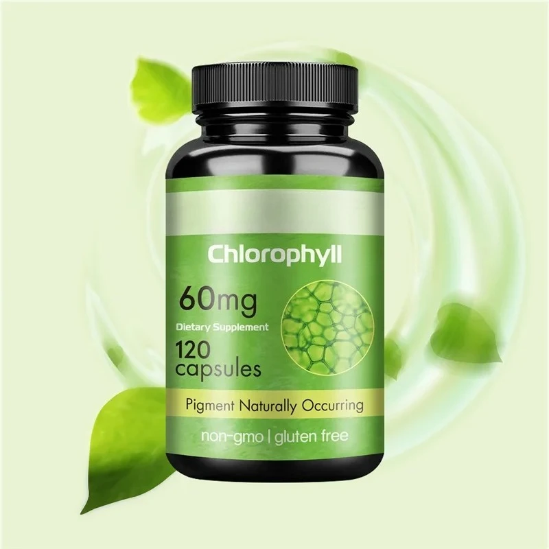 Chlorophyll Capsules - Boosts Energy, Strengthens Immunity, Deodorizes The Body, Promotes Skin Health, Non-GMO
Chlorophyll Capsules - Boosts Energy, Strengthens Immunity, Deodorizes The Body, Promotes Skin Health, Non-GMO