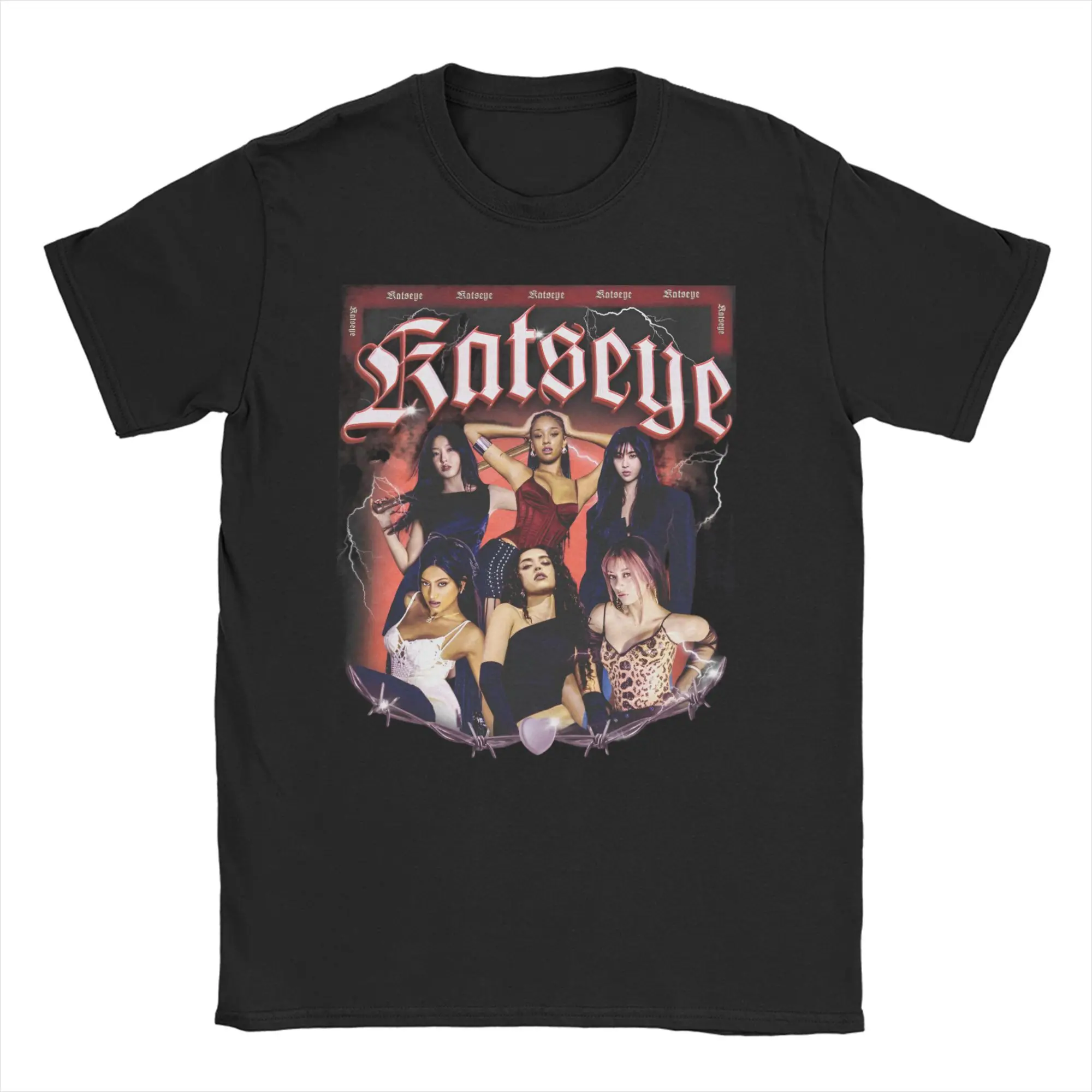 Katseye Kpop T Shirt Men Women Pure Cotton T-Shirts Round Neck Gnarly Gabriela Soft is Strong Tees Short Sleeve Clothes Adult
Katseye Kpop T Shirt Men Women Pure Cotton T-Shirts Round Neck Gnarly Gabriela Soft is Strong Tees Short Sleeve Clothes Adult