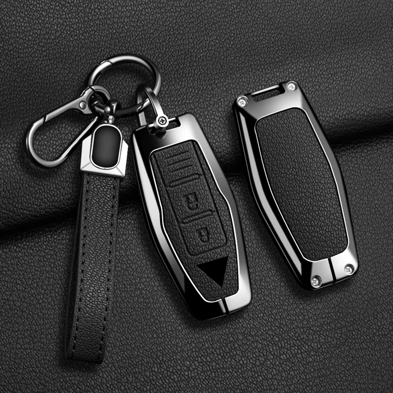 Zinc Alloy + Leather Car Key Case Cover Shell Fob For Mitsubishi Outlander 2022 2023 2024 2025 Control Car Interior Accessories
Zinc Alloy + Leather Car Key Case Cover Shell Fob For Mitsubishi Outlander 2022 2023 2024 2025 Control Car Interior Accessories