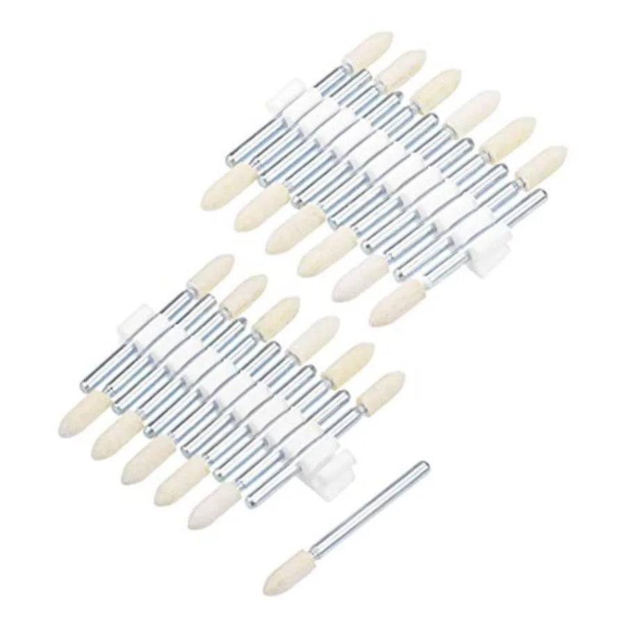 Wool Felt Mounted Points Tapered Polishing Bits Burrs Buffing Wheels with 1/8" Shank Pcs
Wool Felt Mounted Points Tapered Polishing Bits Burrs Buffing Wheels with 1/8" Shank Pcs