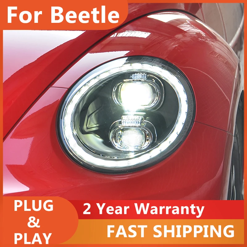 All LED Headlights For VW Bettle 2013-2021 Headlights LED Daytime Running Light LED Dynamic Turn Signal LED Low Beam/High Beaam
All LED Headlights For VW Bettle 2013-2021 Headlights LED Daytime Running Light LED Dynamic Turn Signal LED Low Beam/High Beaam