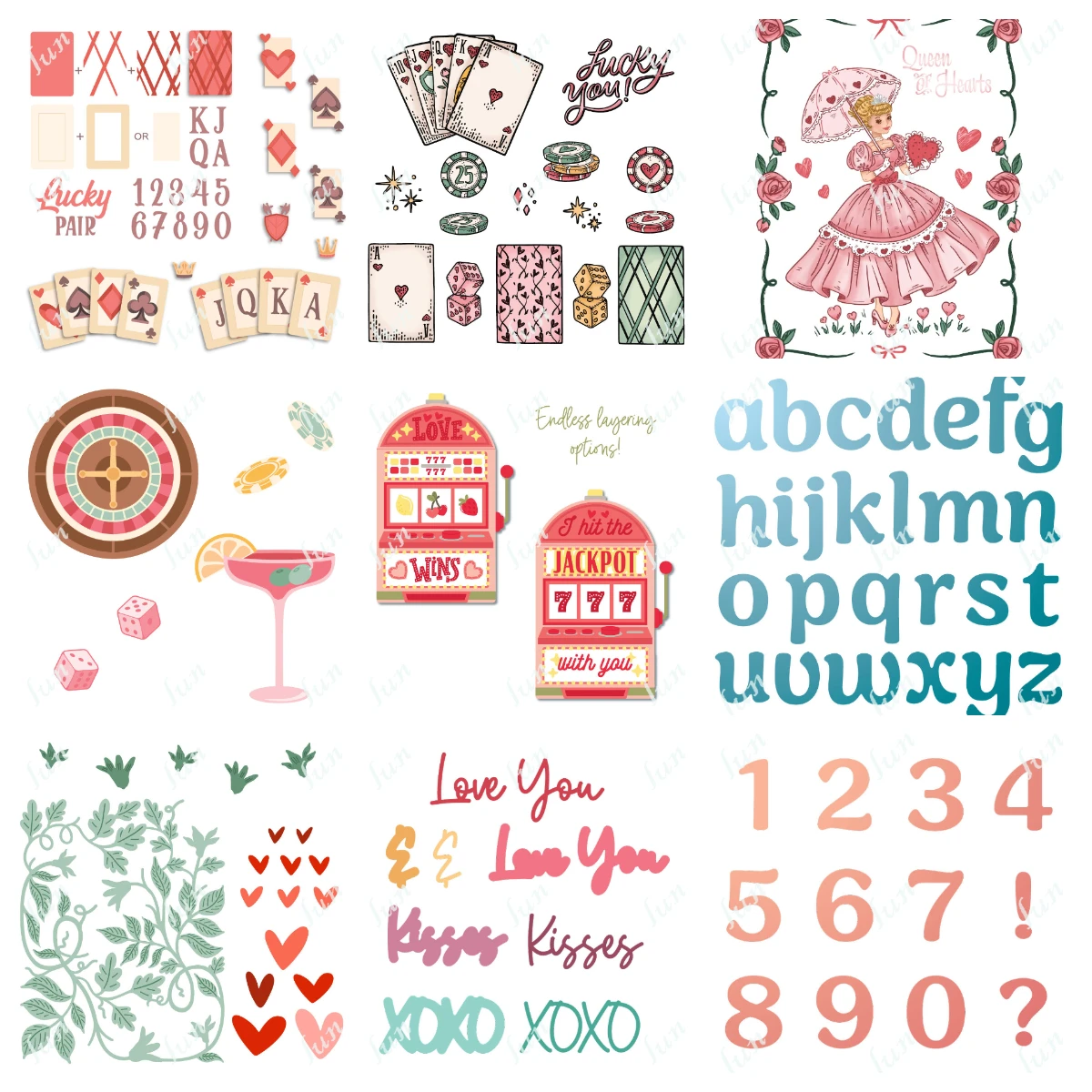 Metal Cutting Dies for Scrapbooking New 2025 Valentine Stamps and Dies Scattered Hearts Layering Background Stencils Templates
Metal Cutting Dies for Scrapbooking New 2025 Valentine Stamps and Dies Scattered Hearts Layering Background Stencils Templates