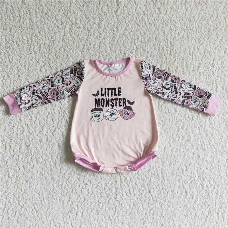 Wholesale Baby Girl Long Sleeve Bat Horror Characters Jumpsuit Kid Toddler One-piece New Clothes Newborn Halloween Bubble Romper
Wholesale Baby Girl Long Sleeve Bat Horror Characters Jumpsuit Kid Toddler One-piece New Clothes Newborn Halloween Bubble Romper
