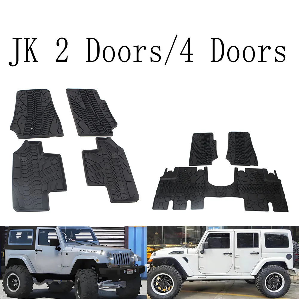 Cargo Floor Liners Mats All Weather For Jeep Wrangler JK Two/ Doors /Four Doors 2009 2010 2011 2012 2013 Black
Cargo Floor Liners Mats All Weather For Jeep Wrangler JK Two/ Doors /Four Doors 2009 2010 2011 2012 2013 Black