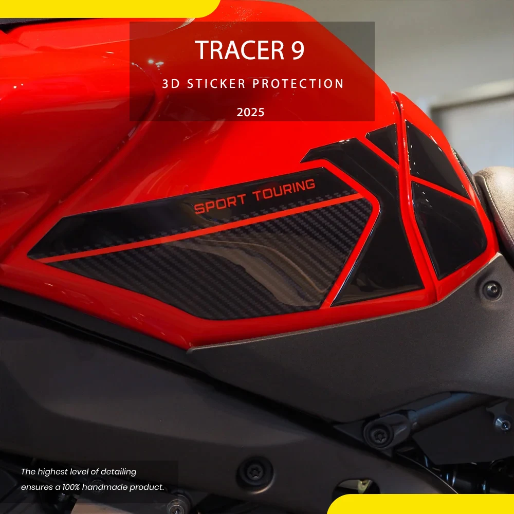 For Tracer 9 Red 2025 Motorcycle Accessories 3D Epoxy Sticker Protection Tank Pad Kit
For Tracer 9 Red 2025 Motorcycle Accessories 3D Epoxy Sticker Protection Tank Pad Kit