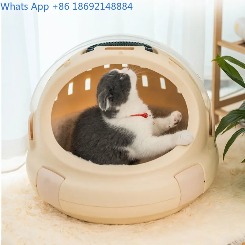 Переноска-капсула для кошек, портативная клетка, дорожный бокс, автокресло для кошек, дышащая воздушная коробка, лежанка-бокс для кошек
Переноска-капсула для кошек, портативная клетка, дорожный бокс, автокресло для кошек, дышащая воздушная коробка, лежанка-бокс для кошек