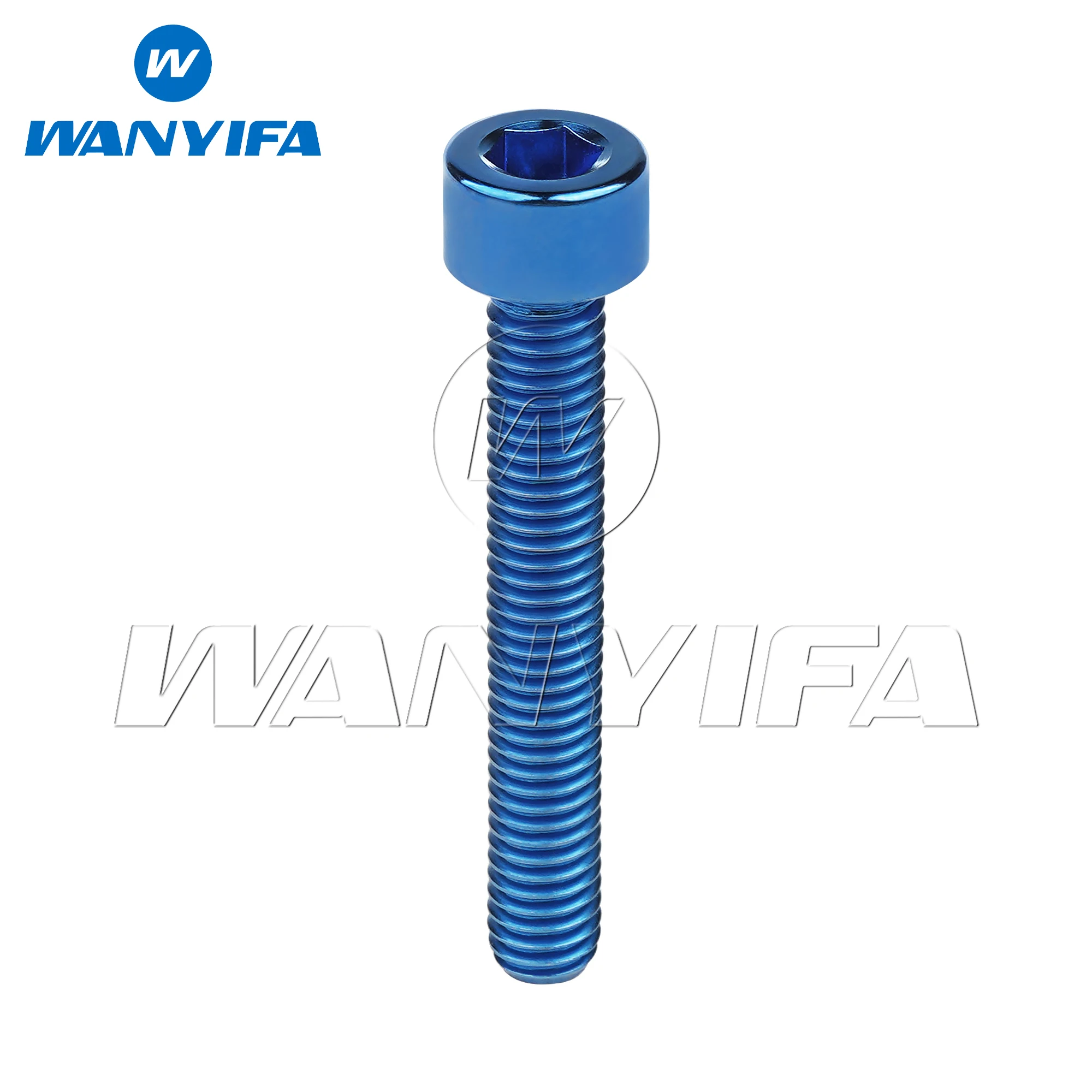 Wanyifa Titanium Bolt M6x40mm Cap Hex Allen Head Full Threaded Screw for Bike Motorcycle Parts
Wanyifa Titanium Bolt M6x40mm Cap Hex Allen Head Full Threaded Screw for Bike Motorcycle Parts