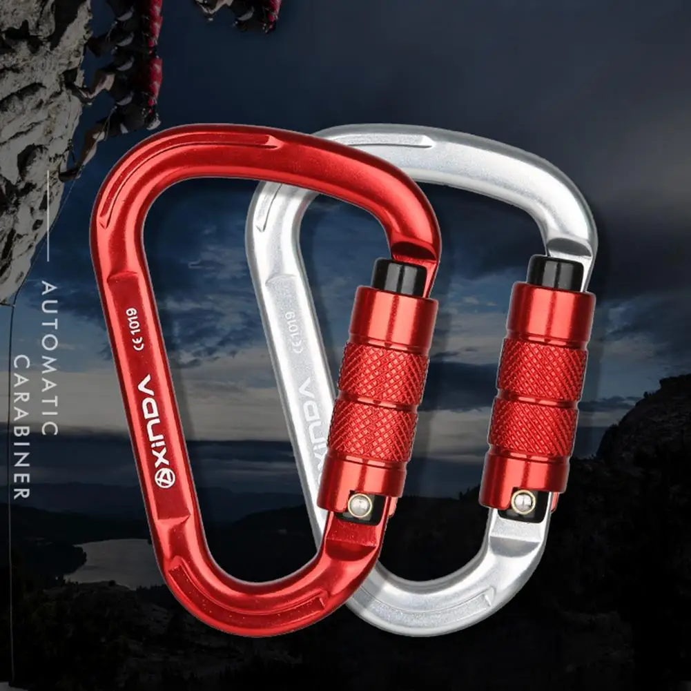 Master Carabiner Heavy Duty Safety Lock Aluminum Alloy Pear-Shape Mountaineering Buckle Hook for Climbing Ascend Camping Tools
Master Carabiner Heavy Duty Safety Lock Aluminum Alloy Pear-Shape Mountaineering Buckle Hook for Climbing Ascend Camping Tools