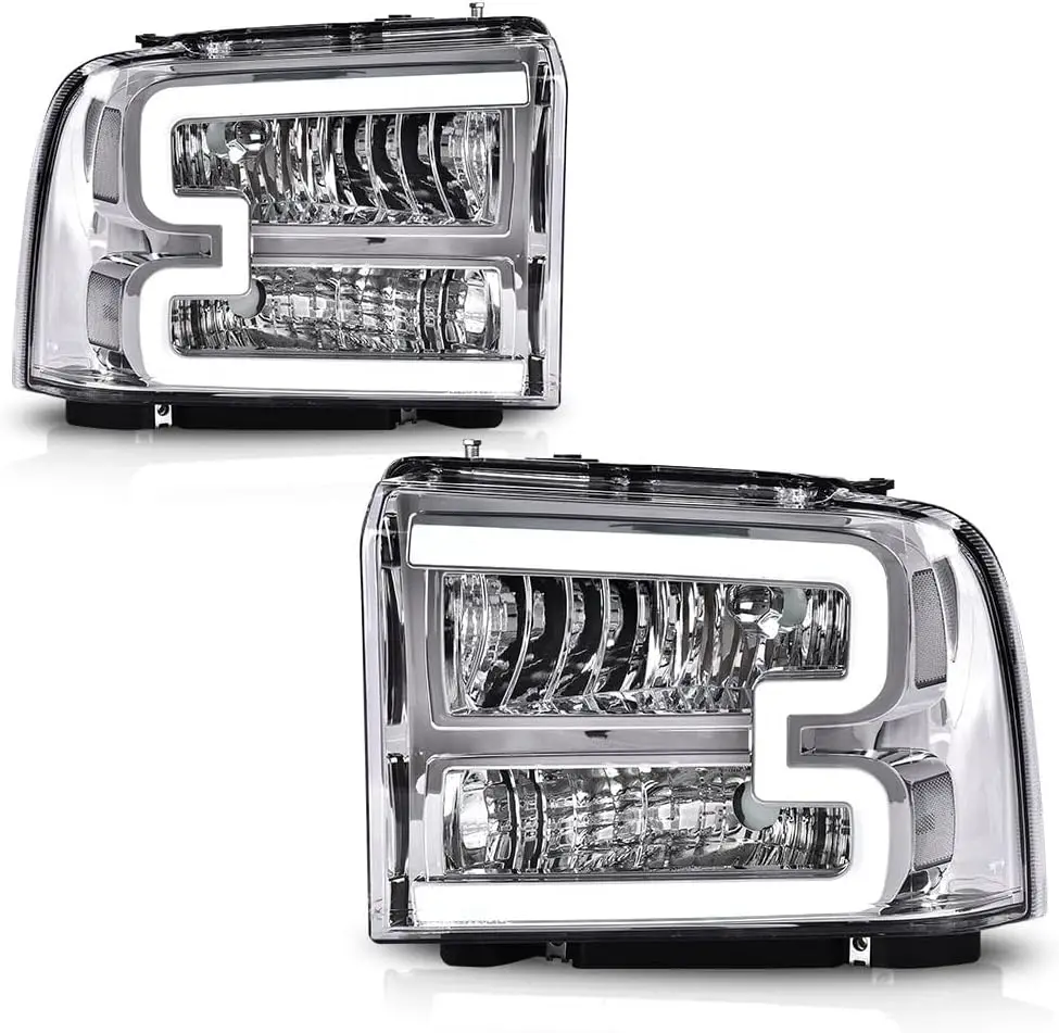 Светодиодные фары, совместимые с Ford F250 F350 F450 F550 Super Duty 2005-2007 Ford Excursion, фарой с герметичным лучом, не подходящим
Светодиодные фары, совместимые с Ford F250 F350 F450 F550 Super Duty 2005-2007 Ford Excursion, фарой с герметичным лучом, не подходящим