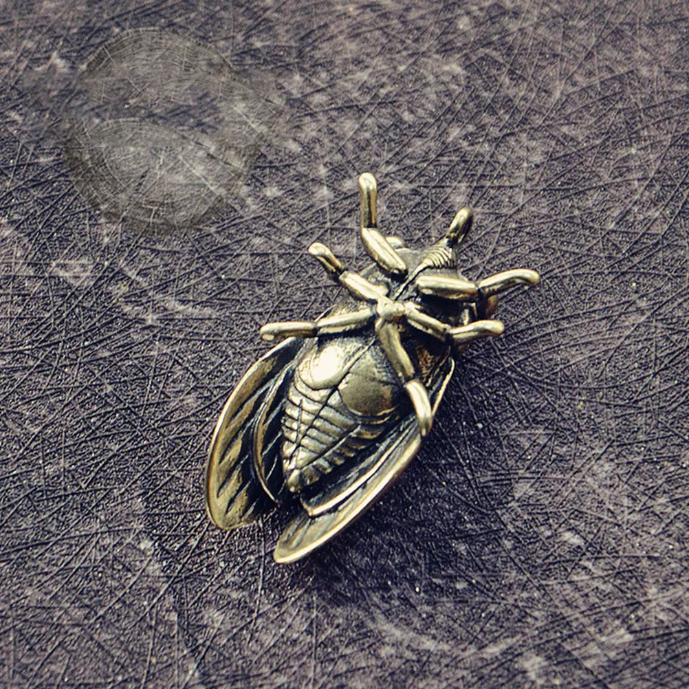 5Pcs Brass Copper Cicada Shaped Pendants Vintage Key Rings Ornaments DIY Necklace Accessory Gift for Family Friend
5Pcs Brass Copper Cicada Shaped Pendants Vintage Key Rings Ornaments DIY Necklace Accessory Gift for Family Friend