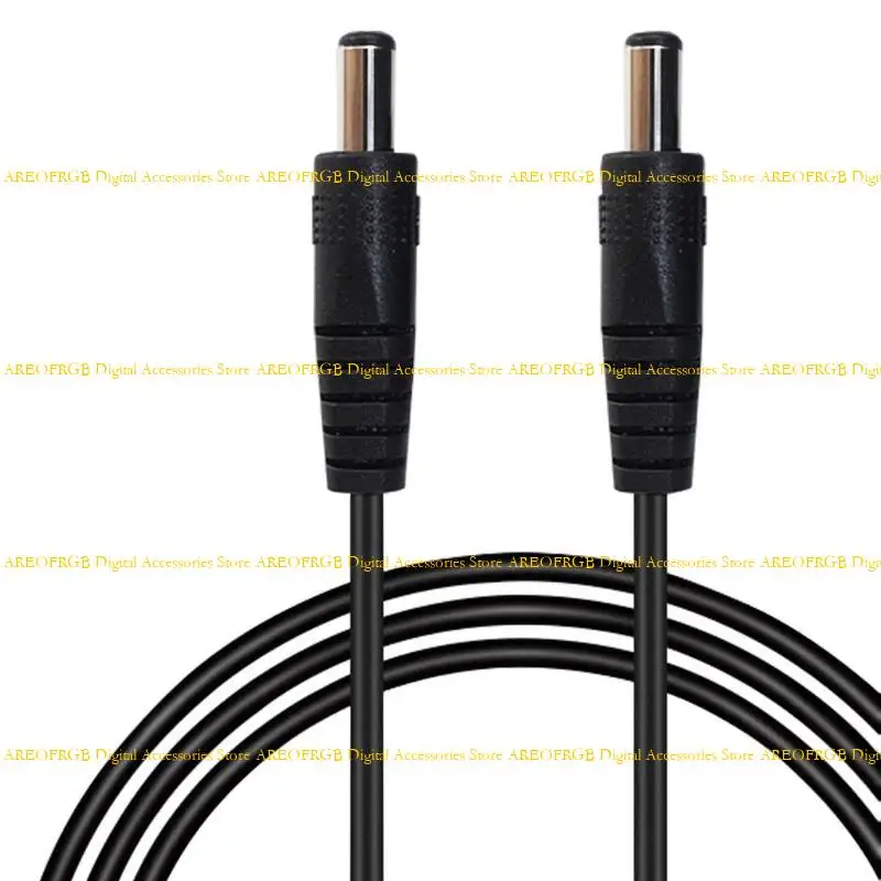 E21E Power Cable DC5.5mmx2.1mm/DC5.5mmx2.5mm Extension Cord Male End Extenders Cable Line for LED Light CCTV Camera 
E21E Power Cable DC5.5mmx2.1mm/DC5.5mmx2.5mm Extension Cord Male End Extenders Cable Line for LED Light CCTV Camera