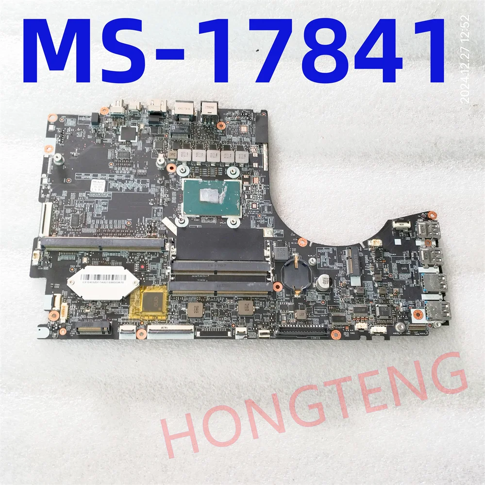 Оригинальная материнская плата MS-17841 для MSI Specification WT72 6QJ MS-1784 для ноутбука с процессором I7-6700HQ, тест в порядке
Оригинальная материнская плата MS-17841 для MSI Specification WT72 6QJ MS-1784 для ноутбука с процессором I7-6700HQ, тест в порядке