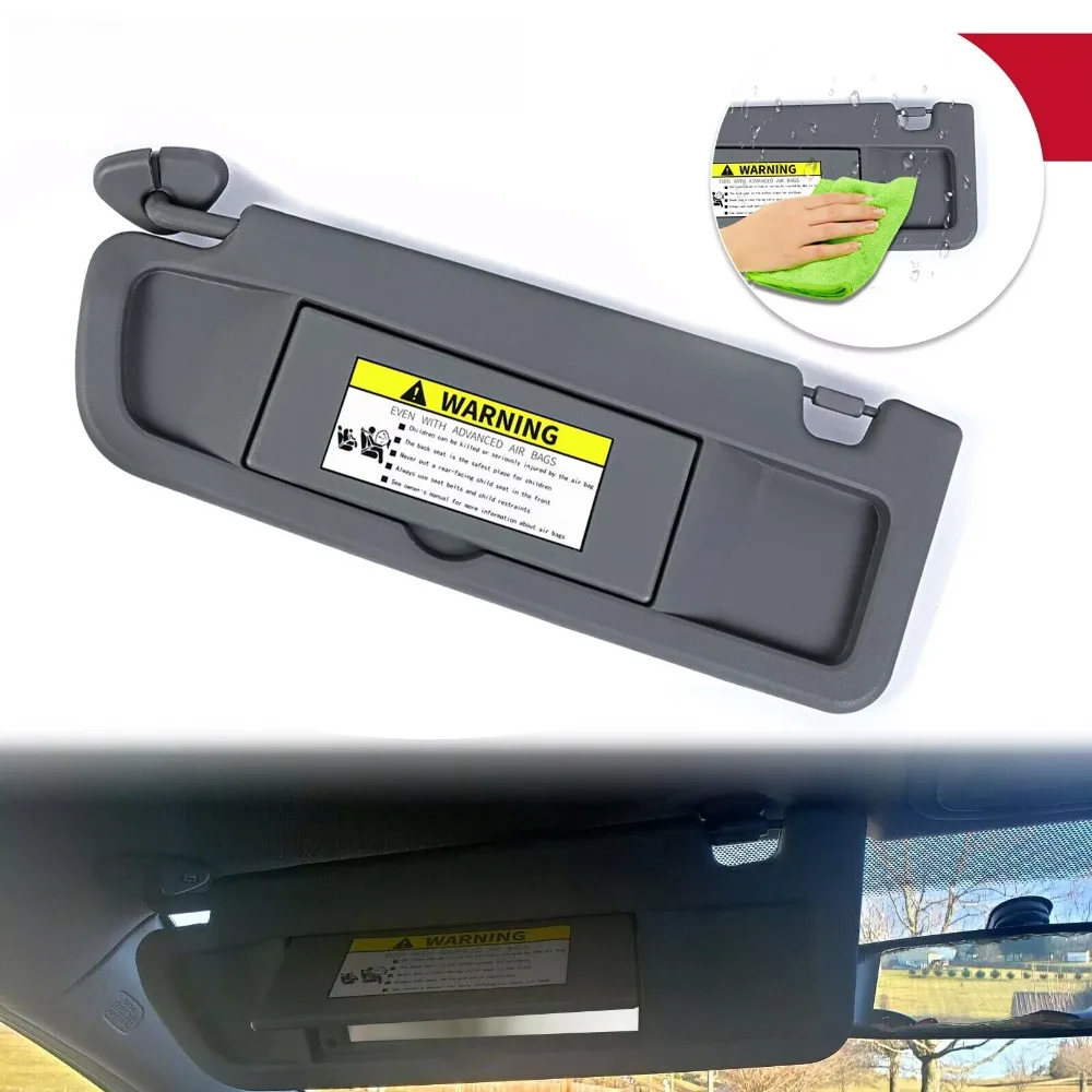 New Left Driver Side Dark Gray Sun Visor For 2006-2011 Honda Civic
New Left Driver Side Dark Gray Sun Visor For 2006-2011 Honda Civic