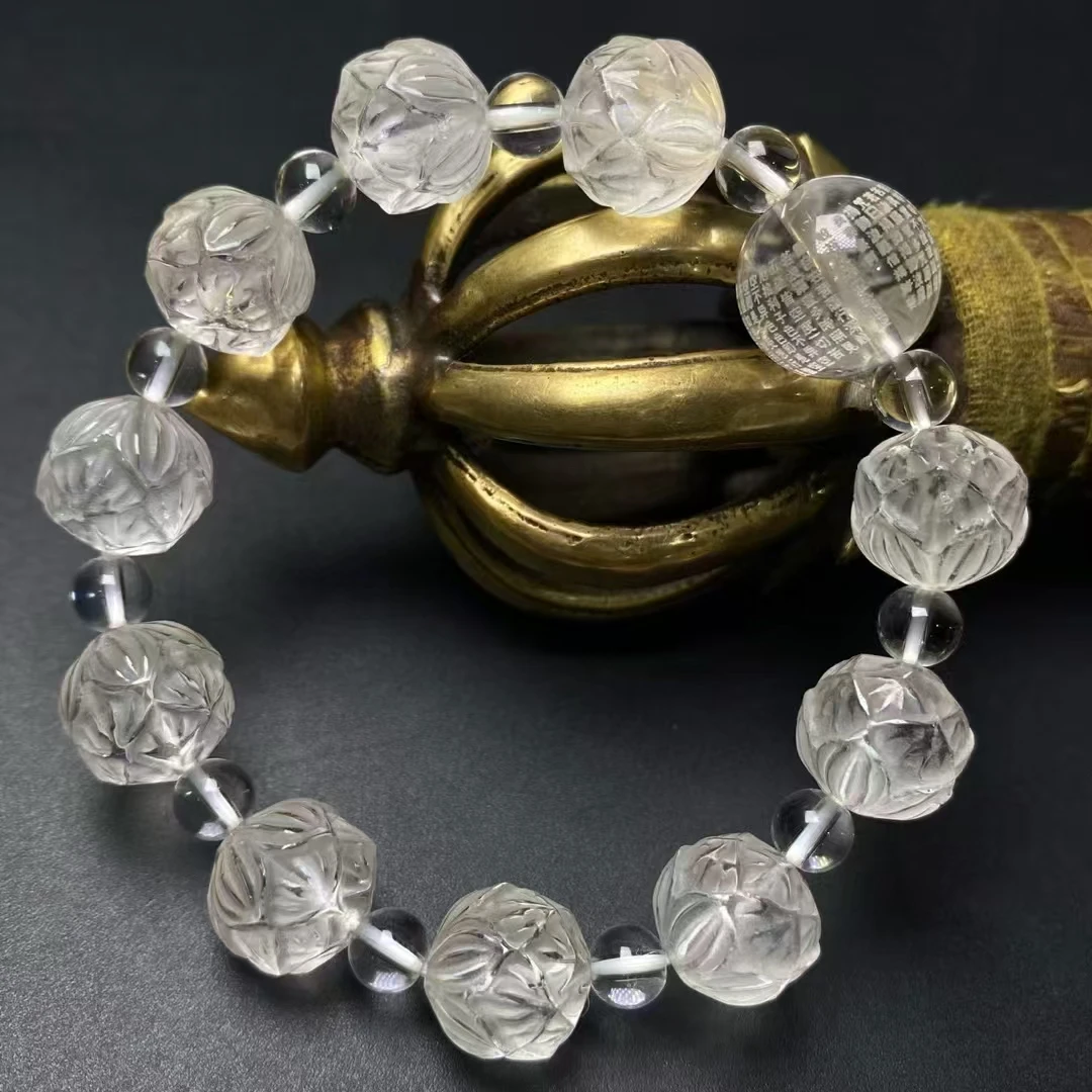 2025 топ из натуральных белых кристаллов Prajnaparamita Heart Sutra бусины высокого качества драгоценный браслет taki для женщин и девочек отличные подарки
2025 топ из натуральных белых кристаллов Prajnaparamita Heart Sutra бусины высокого качества драгоценный браслет taki для женщин и девочек отличные подарки