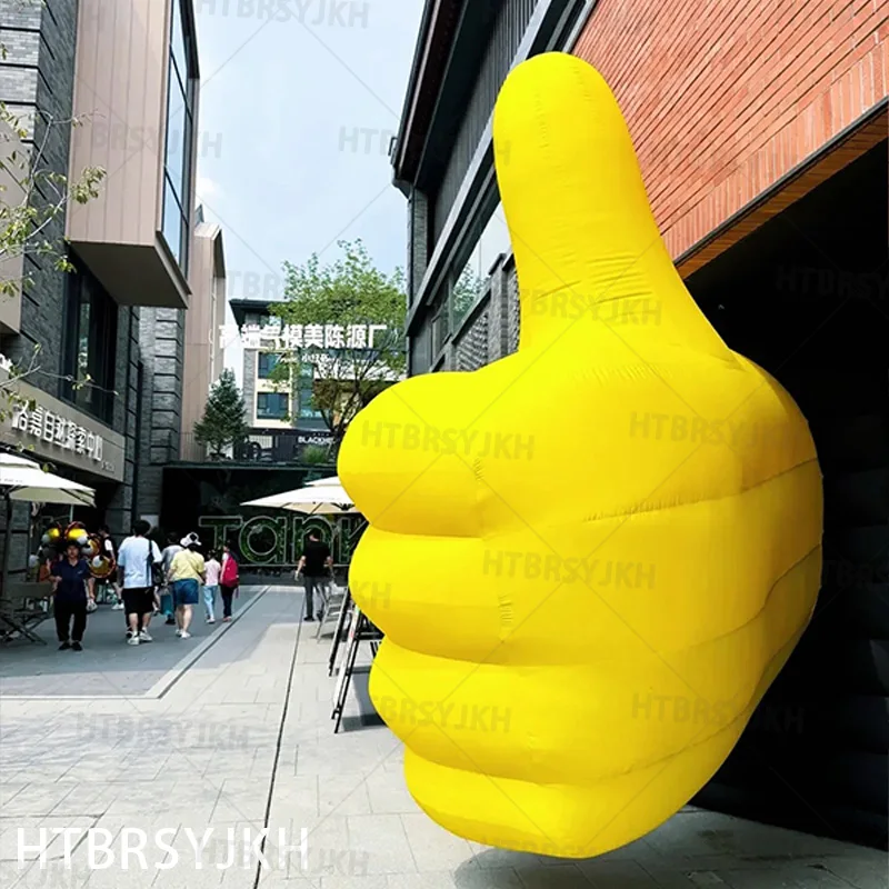Inflatable cartoon thumbs-up air model scenic spot decoration advertising props
Inflatable cartoon thumbs-up air model scenic spot decoration advertising props