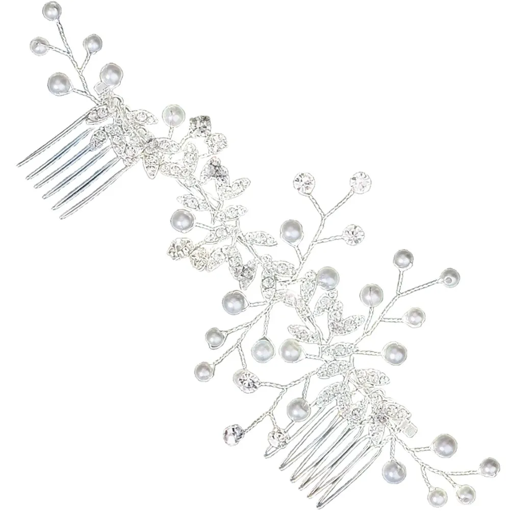 Delicate Metal Pearl Hair Comb Bridal Hair Piece Wedding Supplies for Bridesmaids Flower Girls Banquet Stage Costume Party
Delicate Metal Pearl Hair Comb Bridal Hair Piece Wedding Supplies for Bridesmaids Flower Girls Banquet Stage Costume Party