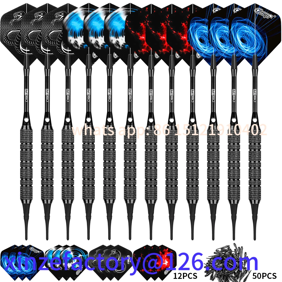 Be suitable for Soft Tip Darts Set Professional For Plastic Electronic Dartboard Indoor
Be suitable for Soft Tip Darts Set Professional For Plastic Electronic Dartboard Indoor