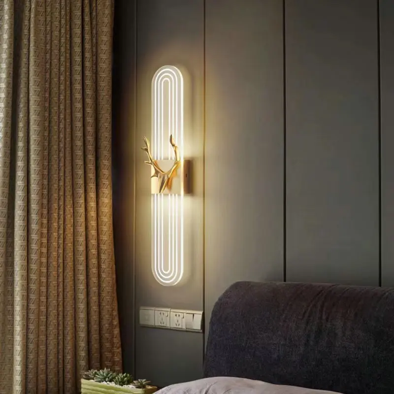 Nordic Simple Indoor LED Wall Lamp Suitable For Hotel Bedroom Bedside Wall Lamp Aisle Corridor Decorative Lamps Creative Lights
Nordic Simple Indoor LED Wall Lamp Suitable For Hotel Bedroom Bedside Wall Lamp Aisle Corridor Decorative Lamps Creative Lights