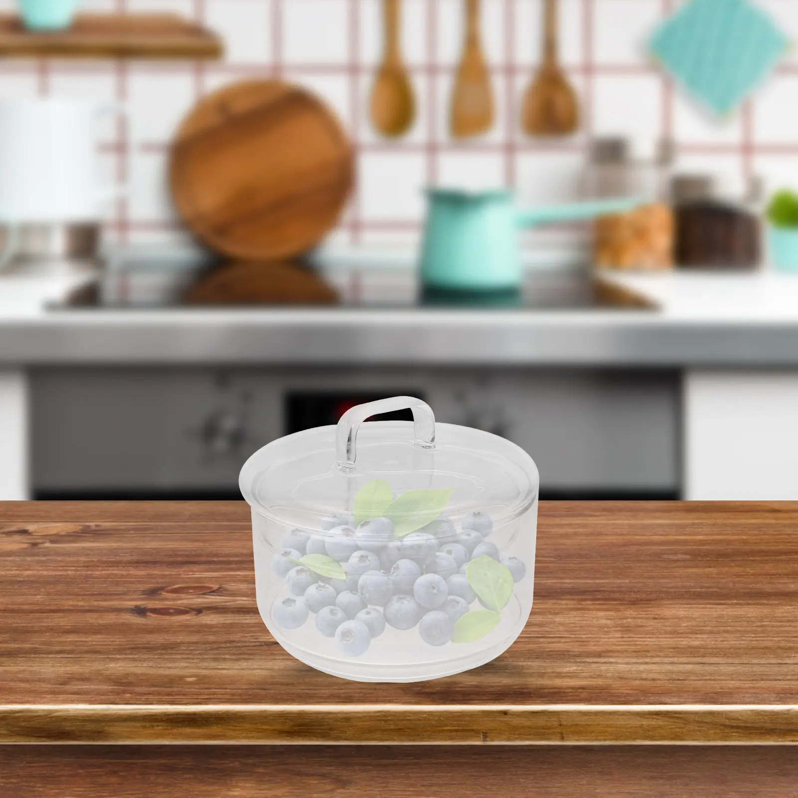 Stackable Transparent Heat Resistant Glass Bowl Salad Fruit Container Smooth Surface Kitchen Storage Multifunction
Stackable Transparent Heat Resistant Glass Bowl Salad Fruit Container Smooth Surface Kitchen Storage Multifunction