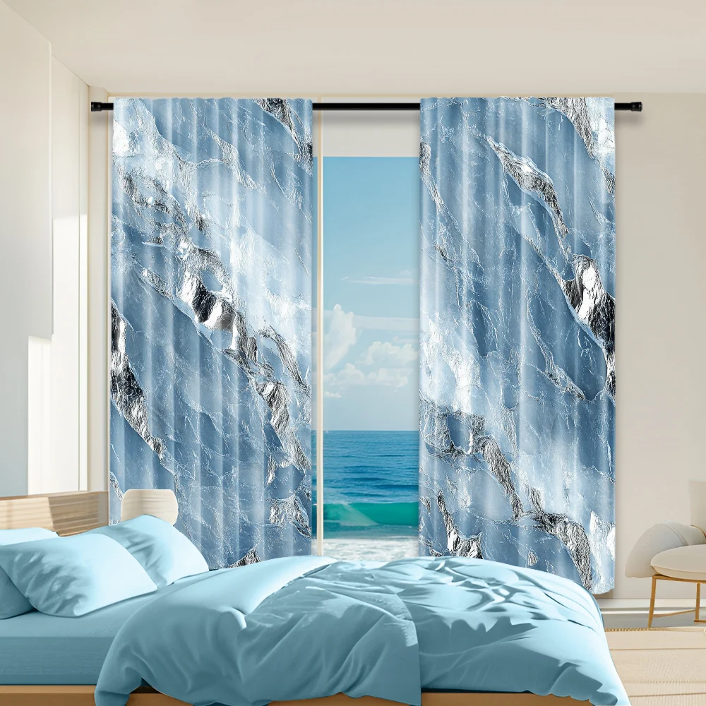 2 pcs, versatile polyester transparent curtains for home decoration Blue Satellite Seas for use in bedrooms and living rooms
2 pcs, versatile polyester transparent curtains for home decoration Blue Satellite Seas for use in bedrooms and living rooms