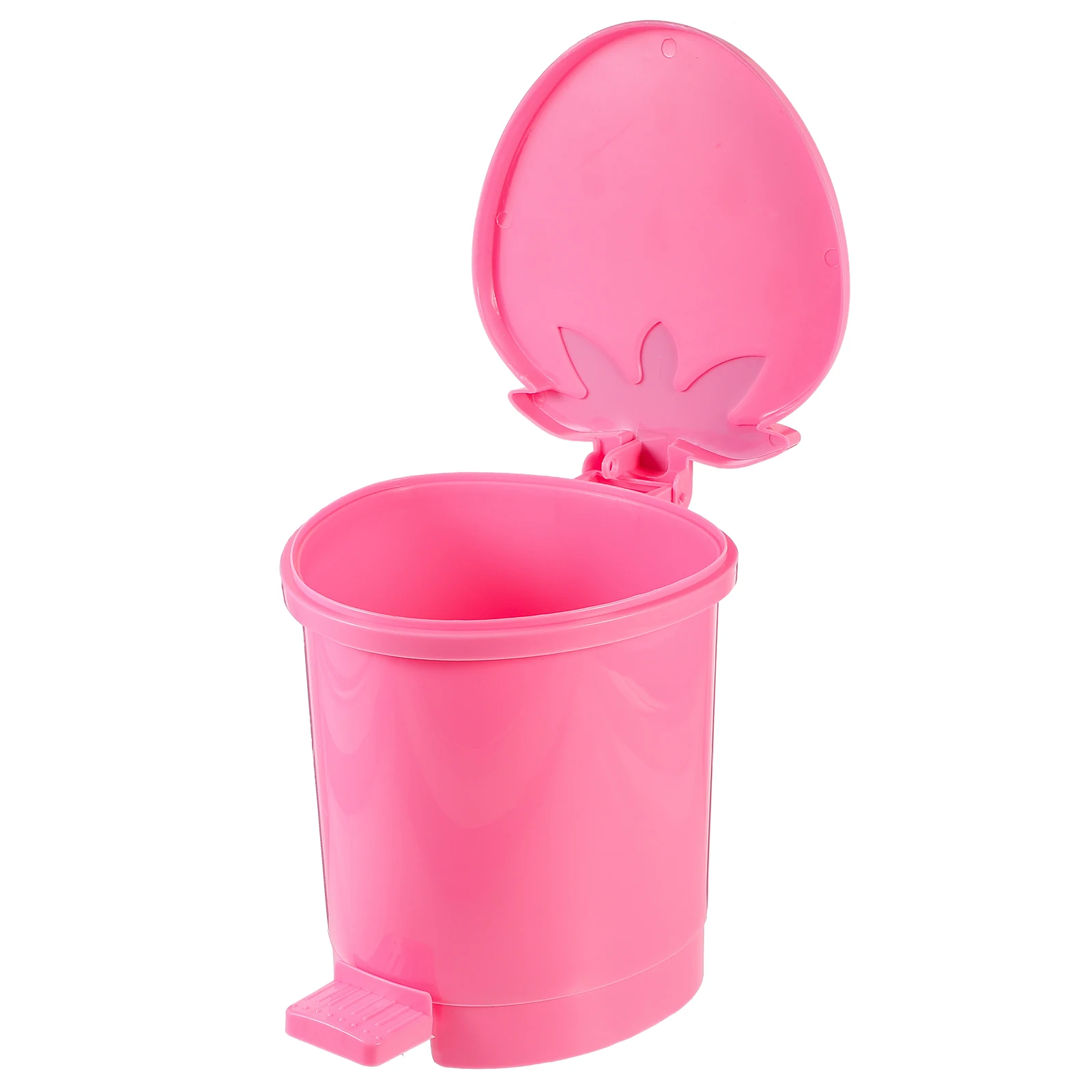 Mini Desktop Trash Can Cute Strawberry Plastic Swing Lid Waste Bin for Table Countertop Bedroom Car Small Space Storage Easy
Mini Desktop Trash Can Cute Strawberry Plastic Swing Lid Waste Bin for Table Countertop Bedroom Car Small Space Storage Easy