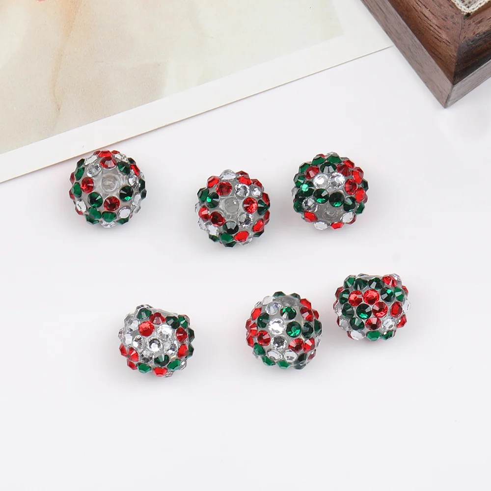 Cordial Design 100Pcs 14*14MM Acrylic Bead/Jewelry Accessories/Rhinestone Effect/Christmas/Round Shape/Hand Made/DIY Bead #17698
Cordial Design 100Pcs 14*14MM Acrylic Bead/Jewelry Accessories/Rhinestone Effect/Christmas/Round Shape/Hand Made/DIY Bead #17698