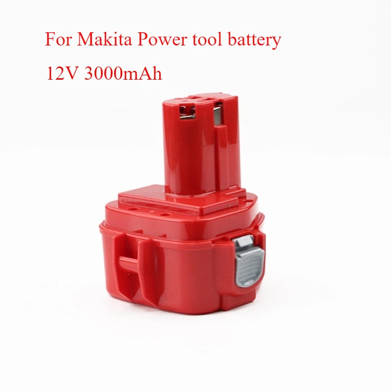 12V 3000mAh Battery For Makita PA12 Ni-Mh Battery For Makita 1200 1220 1201 1222 1233SA/B1235 192681-5 Power Tool Batteries
12V 3000mAh Battery For Makita PA12 Ni-Mh Battery For Makita 1200 1220 1201 1222 1233SA/B1235 192681-5 Power Tool Batteries
