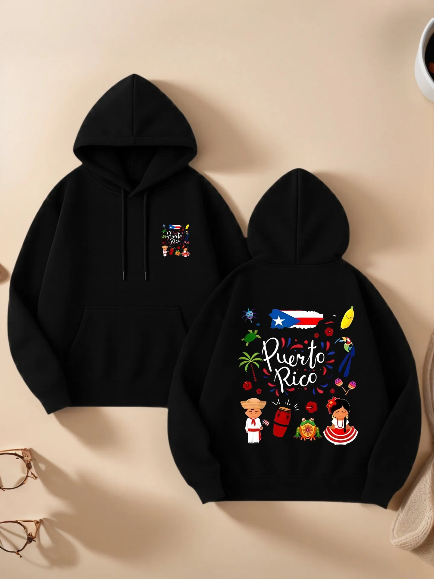 Женская толстовка с рисунком, Пуэрто-Рико - вдохновленный принтом, повседневный эстетический дизайн, мягкая ткань, повседневная повседневная одежда, для молодых мужчин
Женская толстовка с рисунком, Пуэрто-Рико - вдохновленный принтом, повседневный эстетический дизайн, мягкая ткань, повседневная повседневная одежда, для молодых мужчин