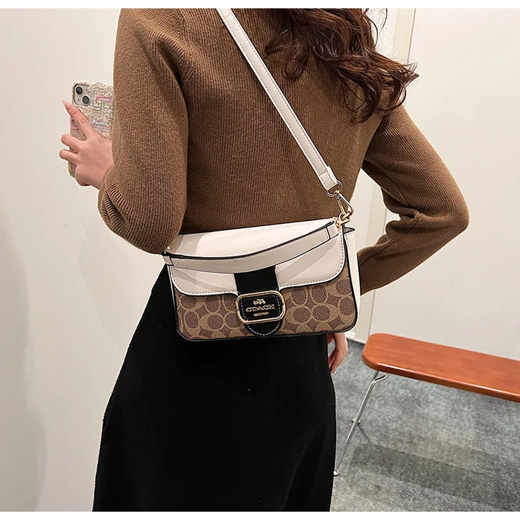 PU Leather European Baguette Bag - 2025 Classic Print, Crossbody/Handheld Underarm, Commuting Versatile
PU Leather European Baguette Bag - 2025 Classic Print, Crossbody/Handheld Underarm, Commuting Versatile