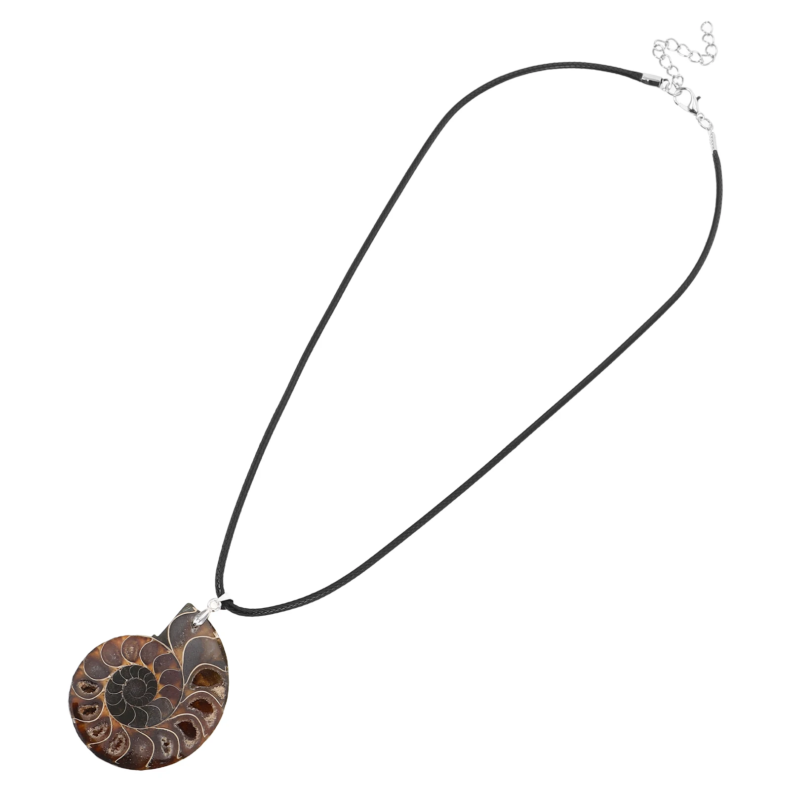 Ammonite Necklace Pendant Seashell Charms Natural Conch Spiral Stone Specimen Handmade Jewelry Accessories
Ammonite Necklace Pendant Seashell Charms Natural Conch Spiral Stone Specimen Handmade Jewelry Accessories
