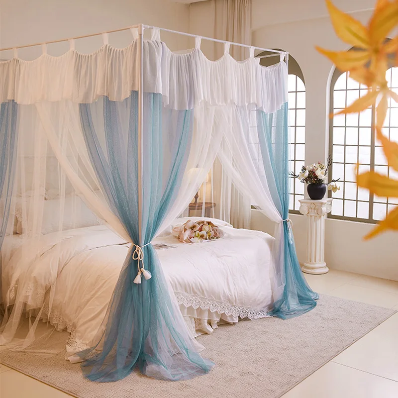 2025 Summer Mosquito Net for Home Decor with Bracket Princess Palace Bed Tent for Girls Canopy 1.2m 1.5m 1.8m 2m Bed
2025 Summer Mosquito Net for Home Decor with Bracket Princess Palace Bed Tent for Girls Canopy 1.2m 1.5m 1.8m 2m Bed