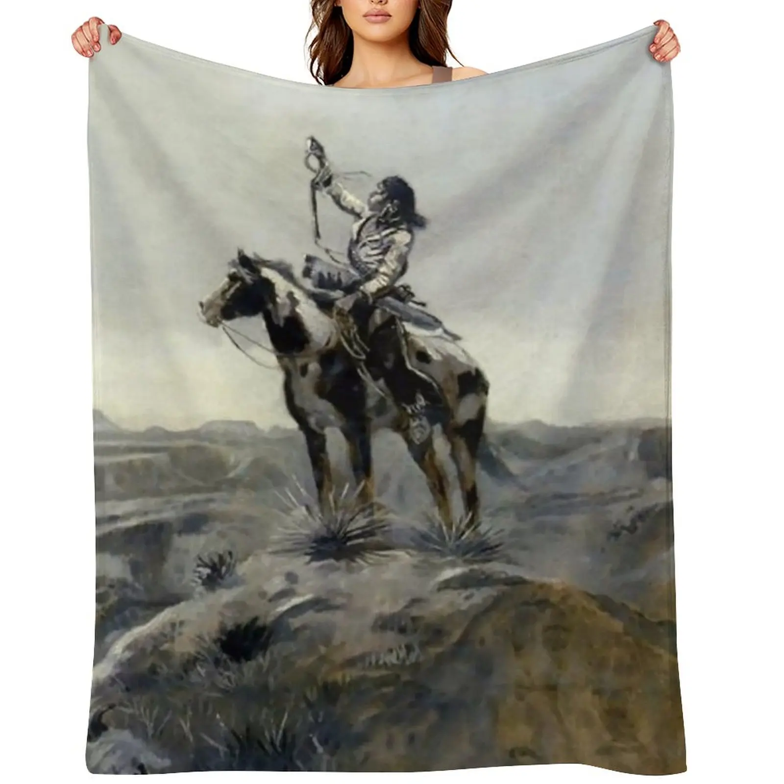 aWara Western Painting by Charles M Russell Throw Blanket Multi-Purpose Thin Nap Stuffeds Blankets
aWara Western Painting by Charles M Russell Throw Blanket Multi-Purpose Thin Nap Stuffeds Blankets