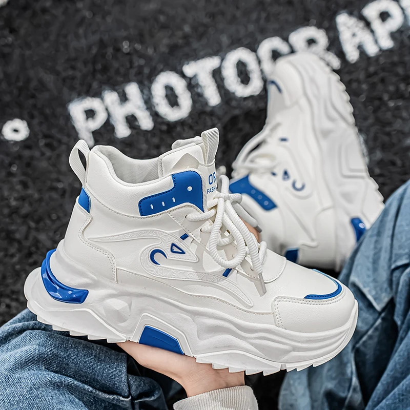 PARZVIAL Autumn Winter Men Sneakers Male Leather Casual Shoes Platform Walking Sneakers Athletic & Outdoor Shoes Tenis Masculino
PARZVIAL Autumn Winter Men Sneakers Male Leather Casual Shoes Platform Walking Sneakers Athletic & Outdoor Shoes Tenis Masculino