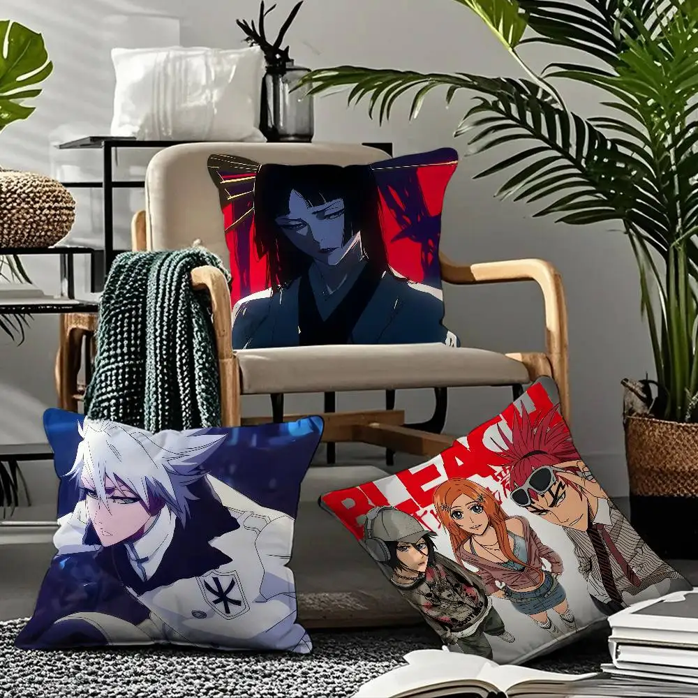 B-B-BLEACH Anime Pillow Case Comfort Sofa Bed Silky Elegant Invisible Zipper Custom Decorative Cushion Cover
B-B-BLEACH Anime Pillow Case Comfort Sofa Bed Silky Elegant Invisible Zipper Custom Decorative Cushion Cover