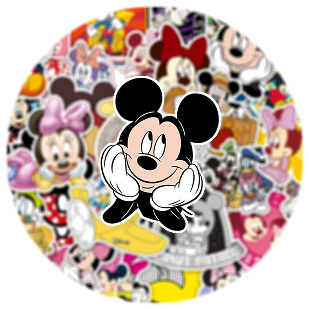 10/30/50pcs Kawaii Disney Mickey Mouse Minnie Anime Stickers Cartoon Decals Toy DIY Scrapbook Phone Guitar Cute Sticker Gifts
10/30/50pcs Kawaii Disney Mickey Mouse Minnie Anime Stickers Cartoon Decals Toy DIY Scrapbook Phone Guitar Cute Sticker Gifts