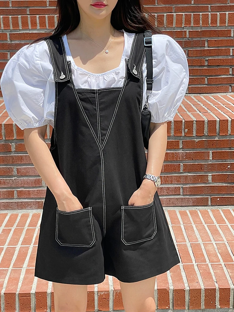 Casual Loose Women's Bubble Sleeve Shirt Chic Collar Slimming Short Cotton Inner Wear Top Elastic Waist Flattering Summer
Casual Loose Women's Bubble Sleeve Shirt Chic Collar Slimming Short Cotton Inner Wear Top Elastic Waist Flattering Summer