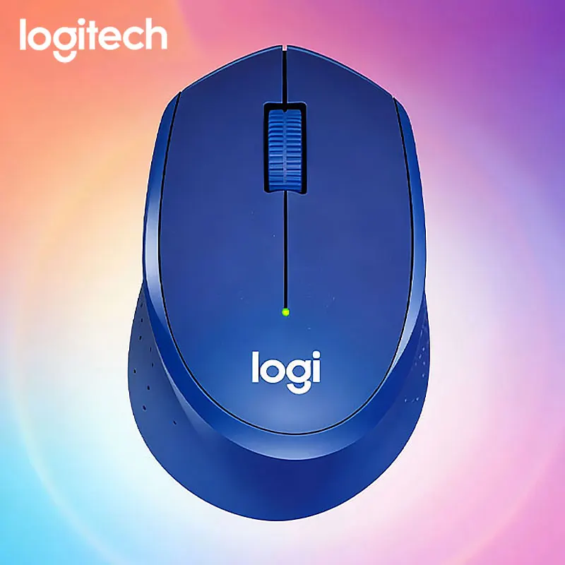 Logitech M330 Simple and Stylish Wireless Mouse, Quiet and Low-Power, Precise and Stable, Ideal for Home, Office, and Study