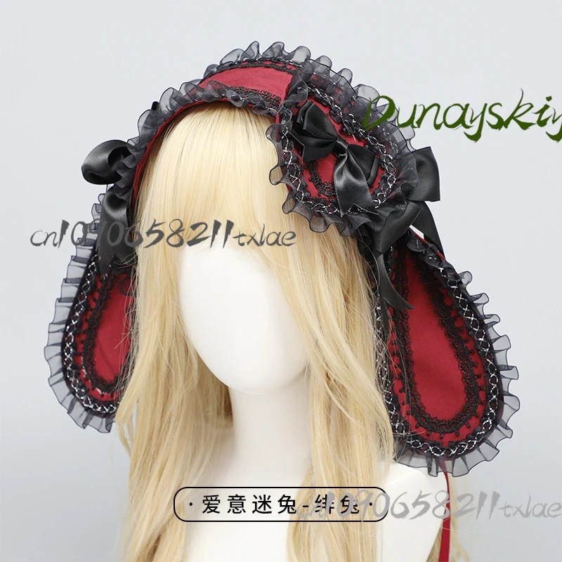 Lolita Bunny Headband - Romantic Drop-Ear Bow with Detachable Seasonal Charms Halloween/Christmas/Oktoberfest/Easter
Lolita Bunny Headband - Romantic Drop-Ear Bow with Detachable Seasonal Charms Halloween/Christmas/Oktoberfest/Easter