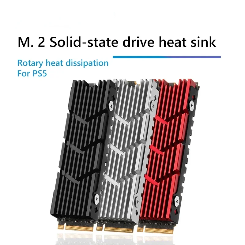 M2 2280 SSD Aluminum Heat Sink M2 2280 Solid State Disk Drive Heat Sink with Silicone Thermal Pad for Desktop PC PS5 Heatsink
M2 2280 SSD Aluminum Heat Sink M2 2280 Solid State Disk Drive Heat Sink with Silicone Thermal Pad for Desktop PC PS5 Heatsink