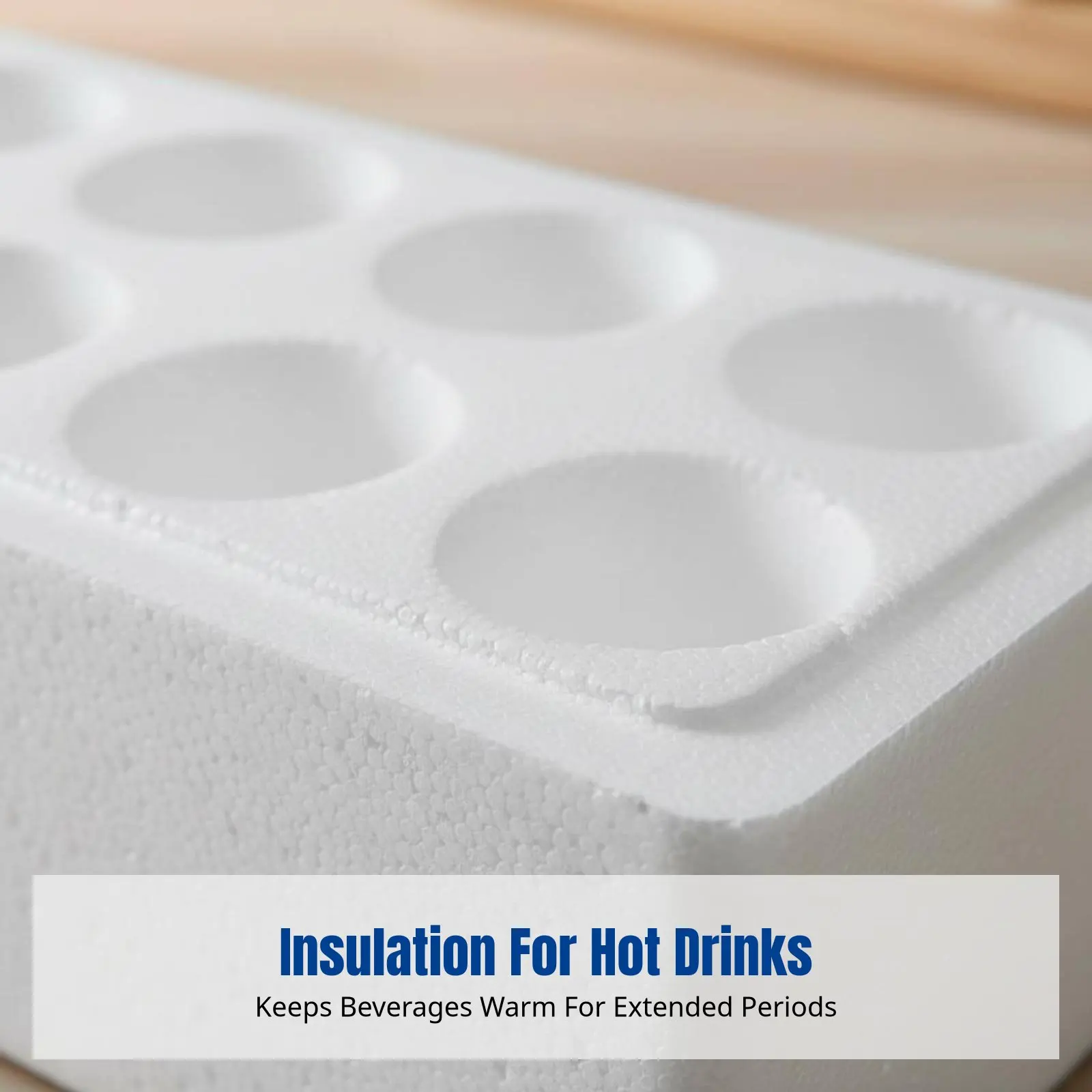 Thermal Foam Packaging Box for Hot Drinks, Soy Milk, Milk Tea, Winter Insulation, 65mm Diameter
Thermal Foam Packaging Box for Hot Drinks, Soy Milk, Milk Tea, Winter Insulation, 65mm Diameter