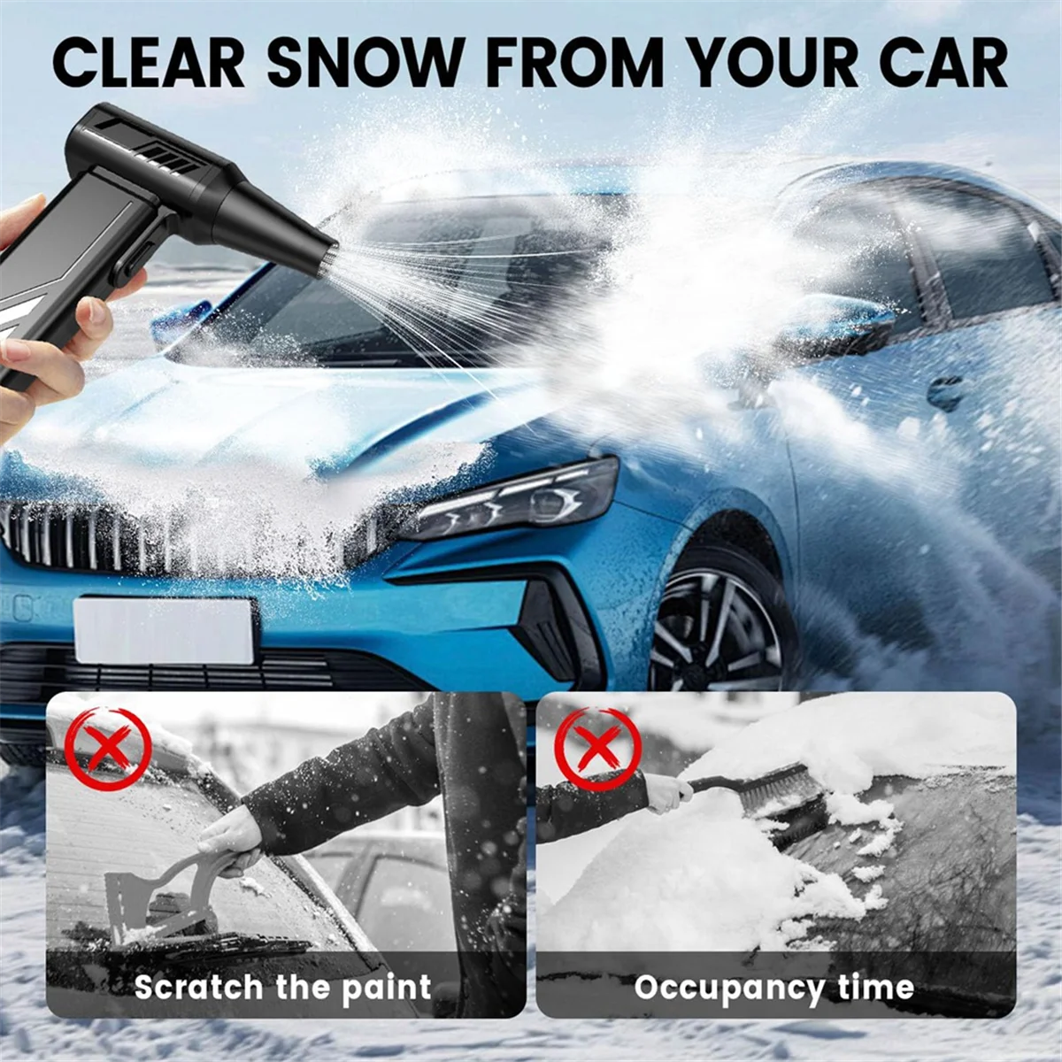 B53CC Пылесос со сжатым воздухом, электрическая бесщеточная тряпка Turbo-Fan-Pc 300000 Портативный струйный турбовентилятор RPM-Air Duster 
B53CC Пылесос со сжатым воздухом, электрическая бесщеточная тряпка Turbo-Fan-Pc 300000 Портативный струйный турбовентилятор RPM-Air Duster