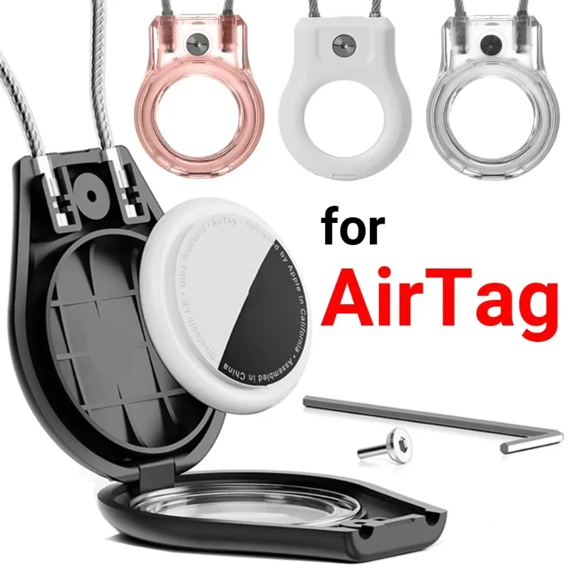 For Apple AirTag Case Keychain Holder Sturdy Anti-Lost Protective Case with Keyring for Luggage Backpack Keys Tracker Holder
For Apple AirTag Case Keychain Holder Sturdy Anti-Lost Protective Case with Keyring for Luggage Backpack Keys Tracker Holder
