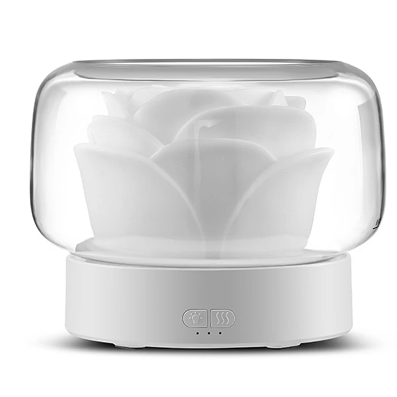 400ML Essential Oil Aromatherapy Diffuser White ABS With Warm And Color LED Lamp Humidificador Aromatherapy Machine US Plug
400ML Essential Oil Aromatherapy Diffuser White ABS With Warm And Color LED Lamp Humidificador Aromatherapy Machine US Plug