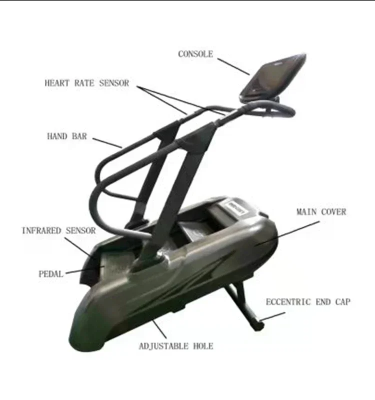 Commercial Gym Fitness Equipment or Home Use Cardio Training Stair Master Climber Gym Machines 
Commercial Gym Fitness Equipment or Home Use Cardio Training Stair Master Climber Gym Machines