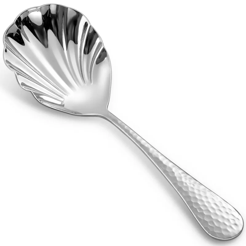 Stainless Steel Large Spoon Ice Dessert Spoon Long Handle Soup Spoon Shell Shape Hammer Patterned Kitchen Restaurant Tool New
Stainless Steel Large Spoon Ice Dessert Spoon Long Handle Soup Spoon Shell Shape Hammer Patterned Kitchen Restaurant Tool New