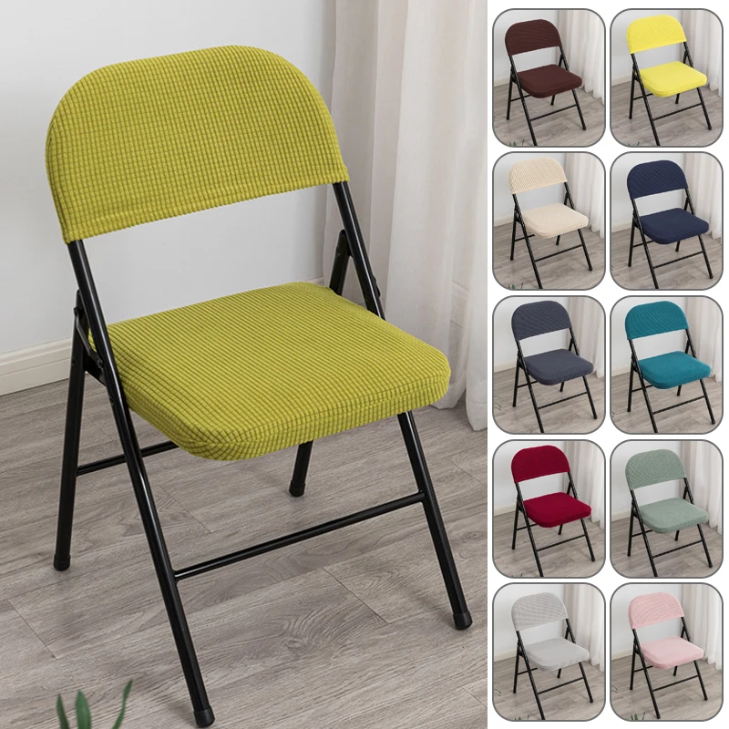 1/2 Set Folding Chair Cover Dining Room Chair Slipcover for Office Household Backrest Chair Seat Case Dustproof Protector
1/2 Set Folding Chair Cover Dining Room Chair Slipcover for Office Household Backrest Chair Seat Case Dustproof Protector