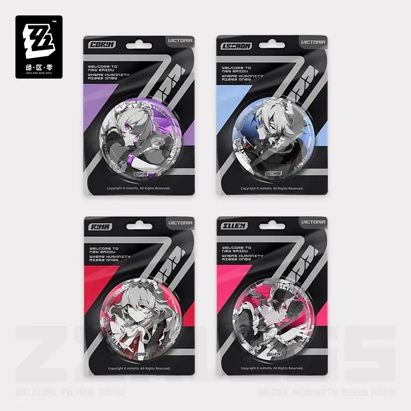 Zenless Zone Zero Official Shadow Painting Series Reflective Badge Victoria Household Anime Game Peripheral Brooch Accessories
Zenless Zone Zero Official Shadow Painting Series Reflective Badge Victoria Household Anime Game Peripheral Brooch Accessories