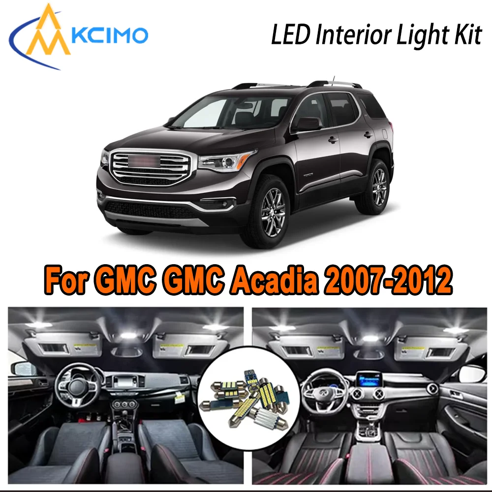 For GMC GMC Acadia 2007-2012 2008 2009 2010 2011 LED Interior Dome Map Trunk Light Kit Car Led Lamps Canbus No Error
For GMC GMC Acadia 2007-2012 2008 2009 2010 2011 LED Interior Dome Map Trunk Light Kit Car Led Lamps Canbus No Error