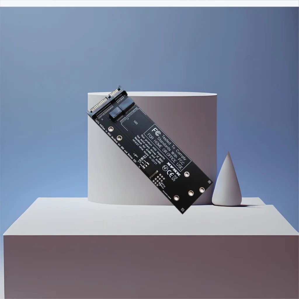 NEW SATA to 2012 MacBook Air A1465 A1466 SSD Convert Card Adapter Riser Card Board SATA 6Gbps to 2012 Macbook Air SSD Retina SSD
NEW SATA to 2012 MacBook Air A1465 A1466 SSD Convert Card Adapter Riser Card Board SATA 6Gbps to 2012 Macbook Air SSD Retina SSD