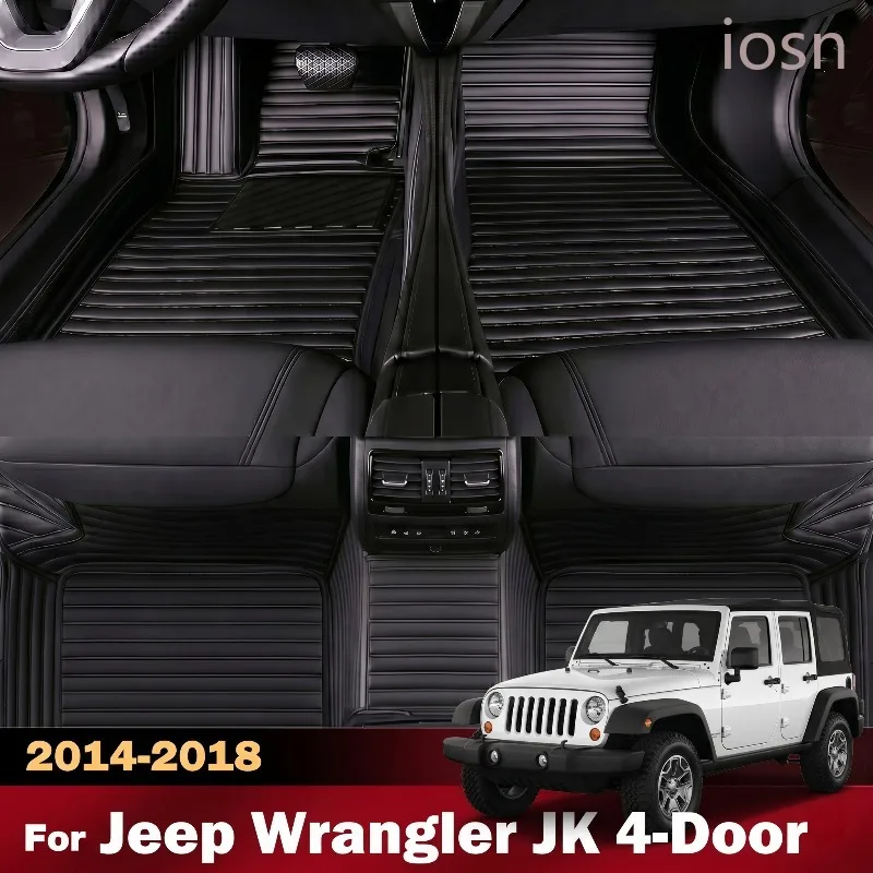 Custom 3D Car Floor Mats for Jeep Wrangler JK 4-Door 2014-2018 All Weather Waterproof Full Coverage Auto Interior Car Carpets
Custom 3D Car Floor Mats for Jeep Wrangler JK 4-Door 2014-2018 All Weather Waterproof Full Coverage Auto Interior Car Carpets